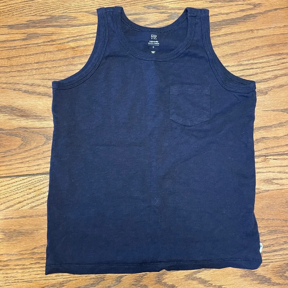 Gap navy tank, 100% cotton